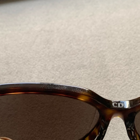 NWT DIOR Link3F Sunglasses Square Tortoise Gold - Picture 14 of 16
